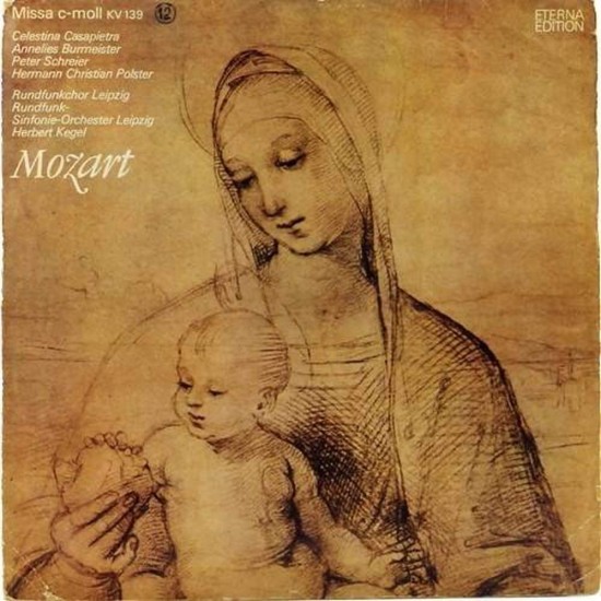 Пластинка Mozart Kyrie - gloria